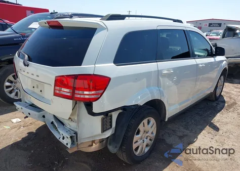 2018 Dodge Journey Se из США, поврежденный, VIN 3C4PDCAB3JT385689